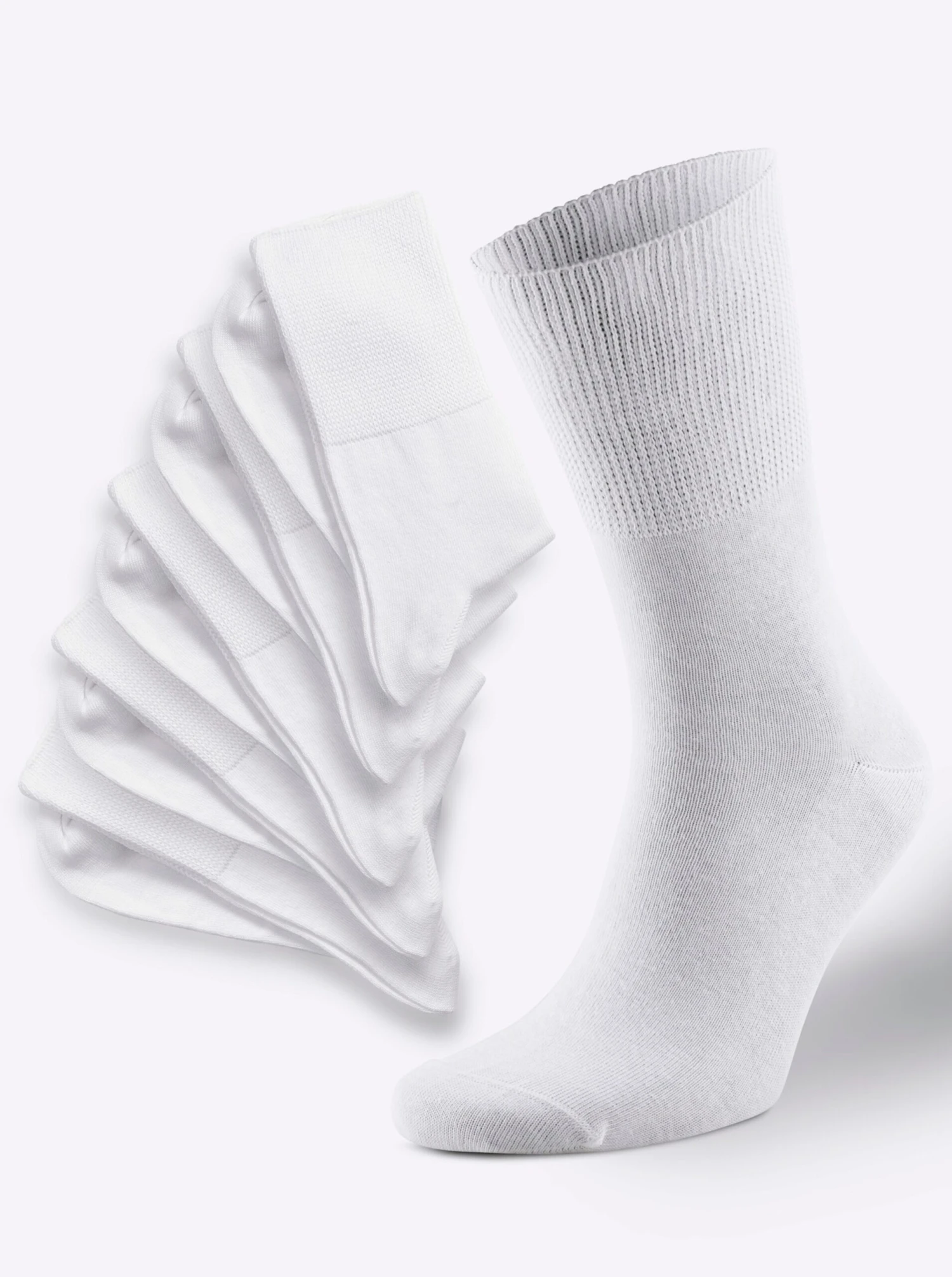 Socken - Weiß – Bild 2