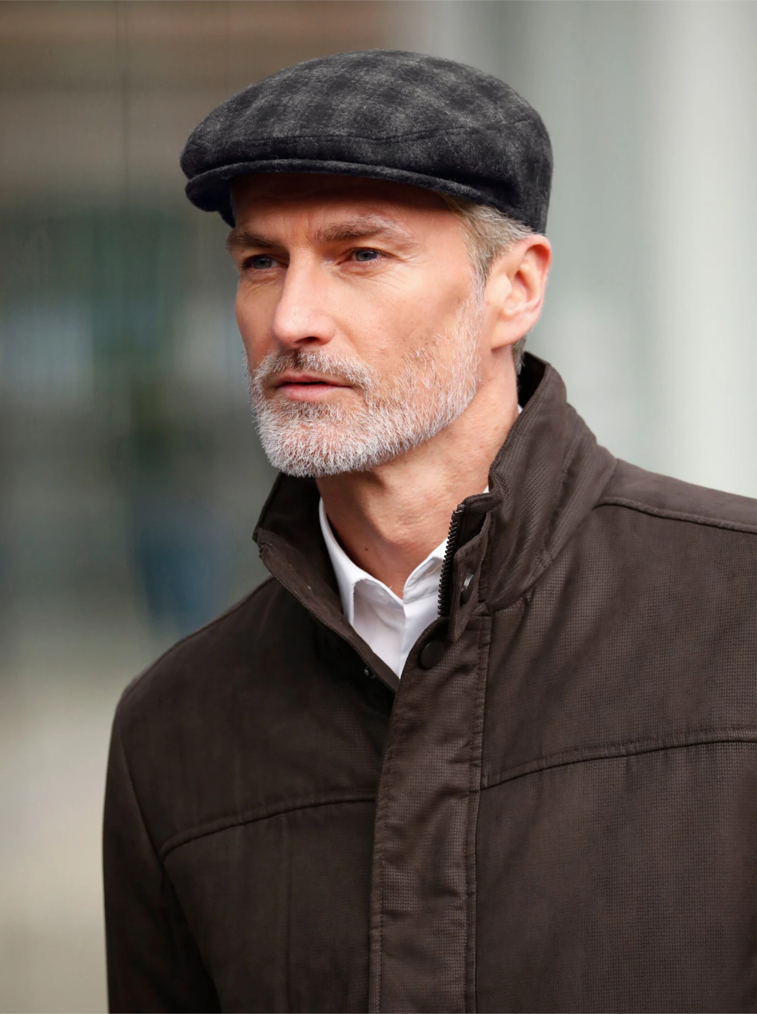 Mütze - Schwarz-gemustert – Bild 2