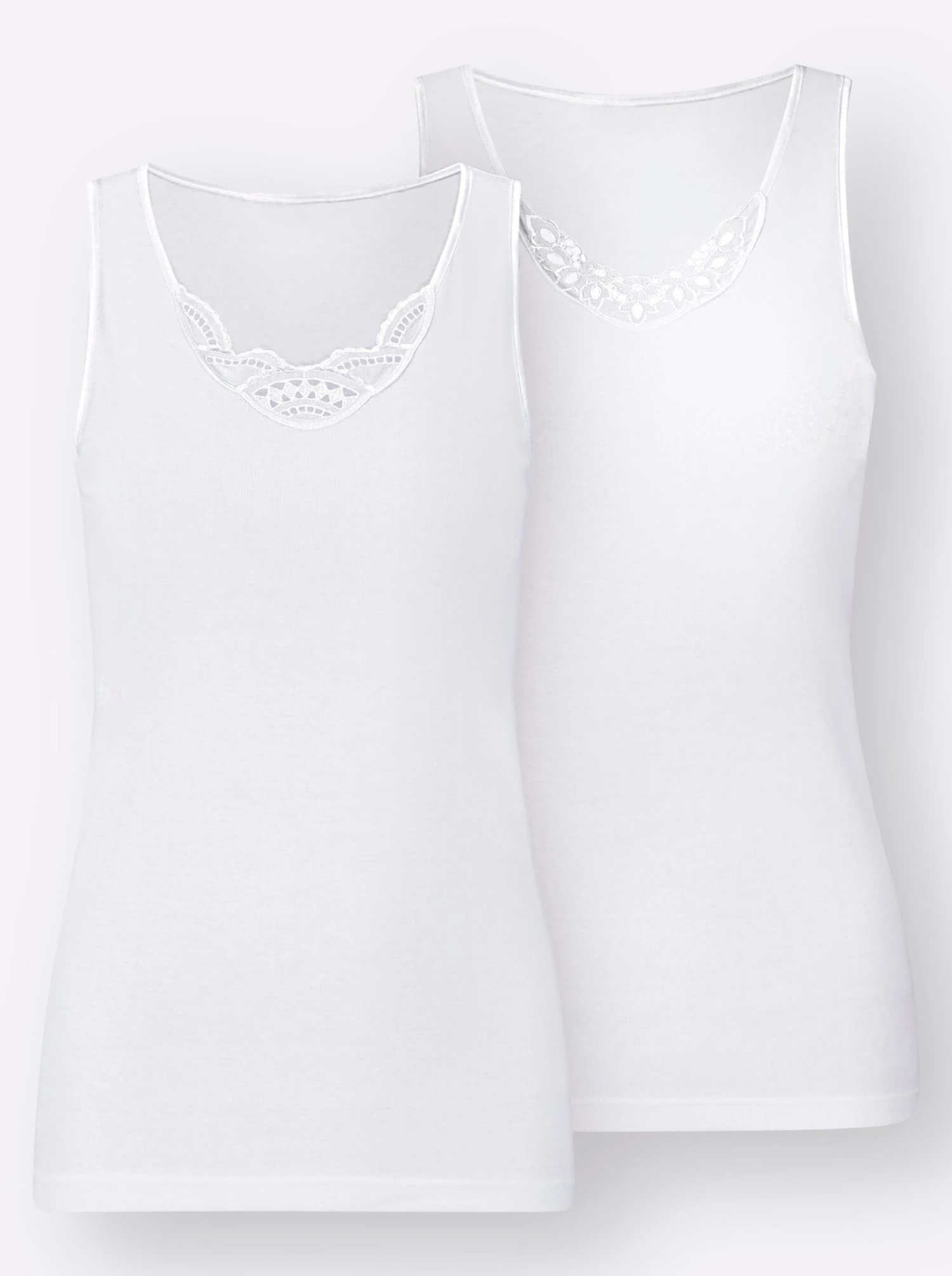 Achselhemd - Weiß – Bild 4