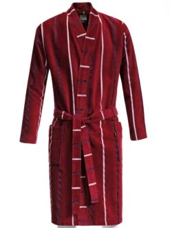 Bademantel - Rostrot