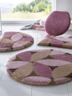 Badematte - Altrosa-sesam