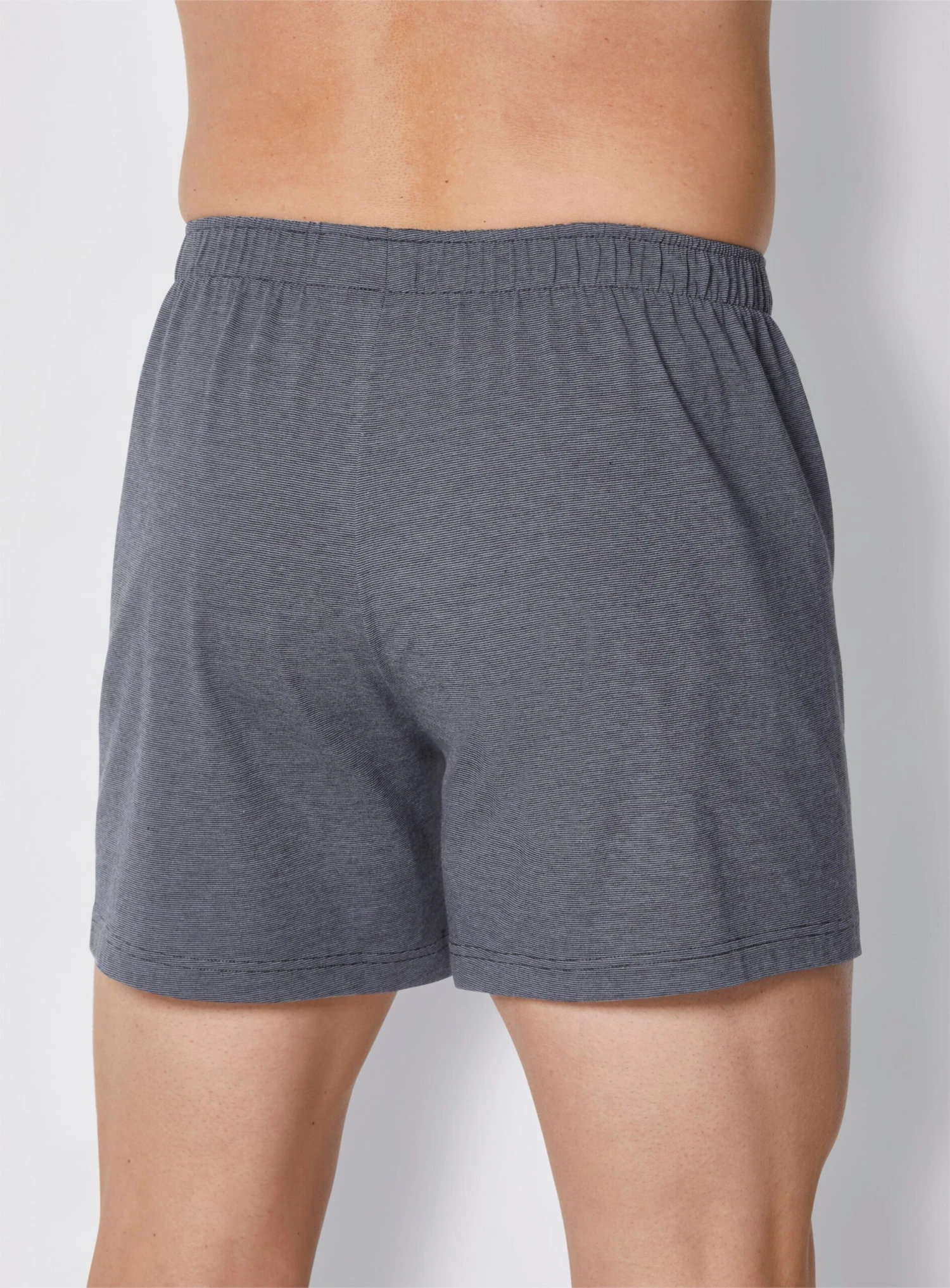 Schiesser Boxershorts - Schwarz + Grau-meliert – Bild 4