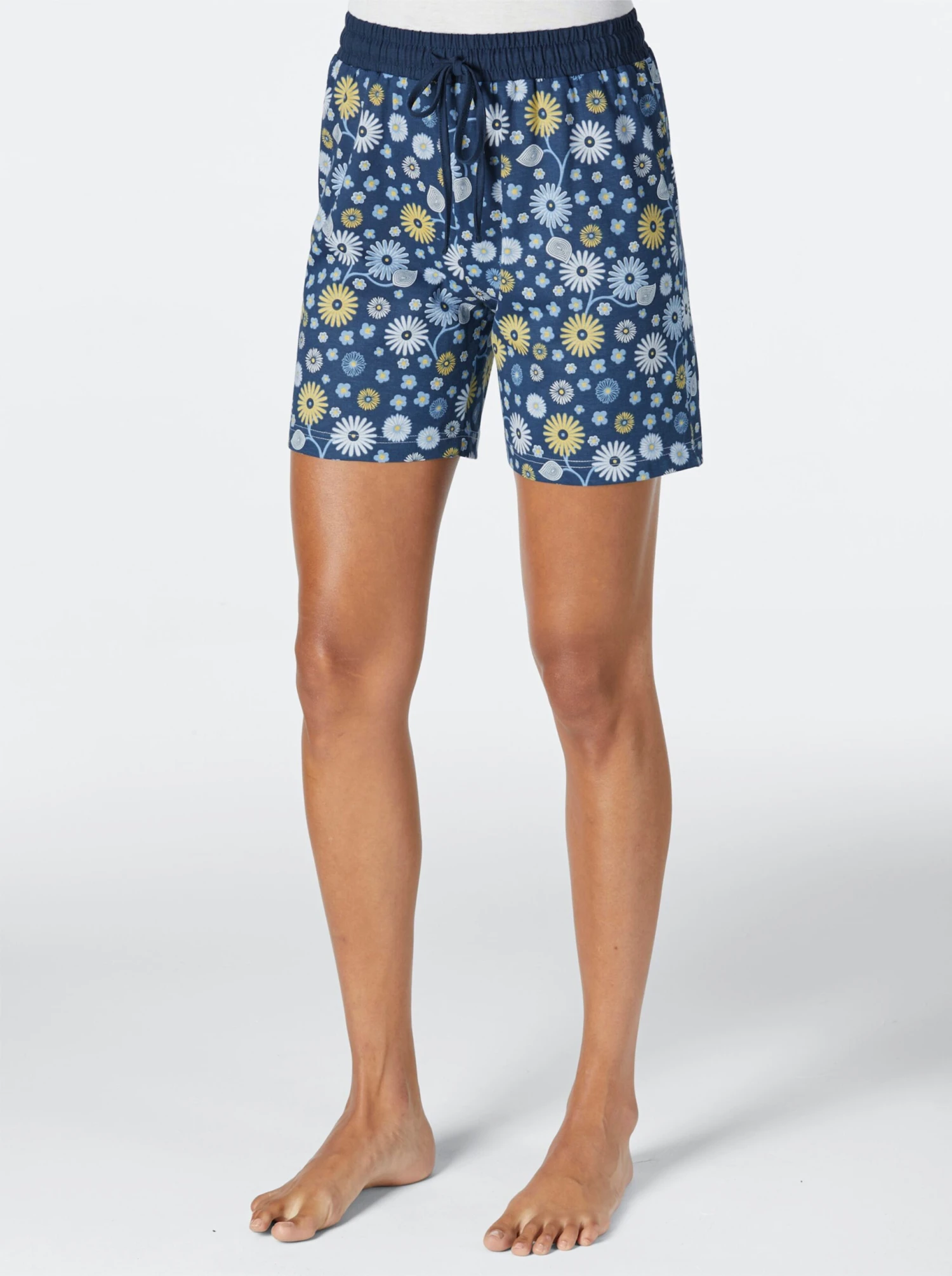 Hose Kurz - Dunkelblau-bedruckt – Bild 3