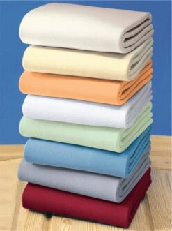 Spannbetttuch - Silberfarben