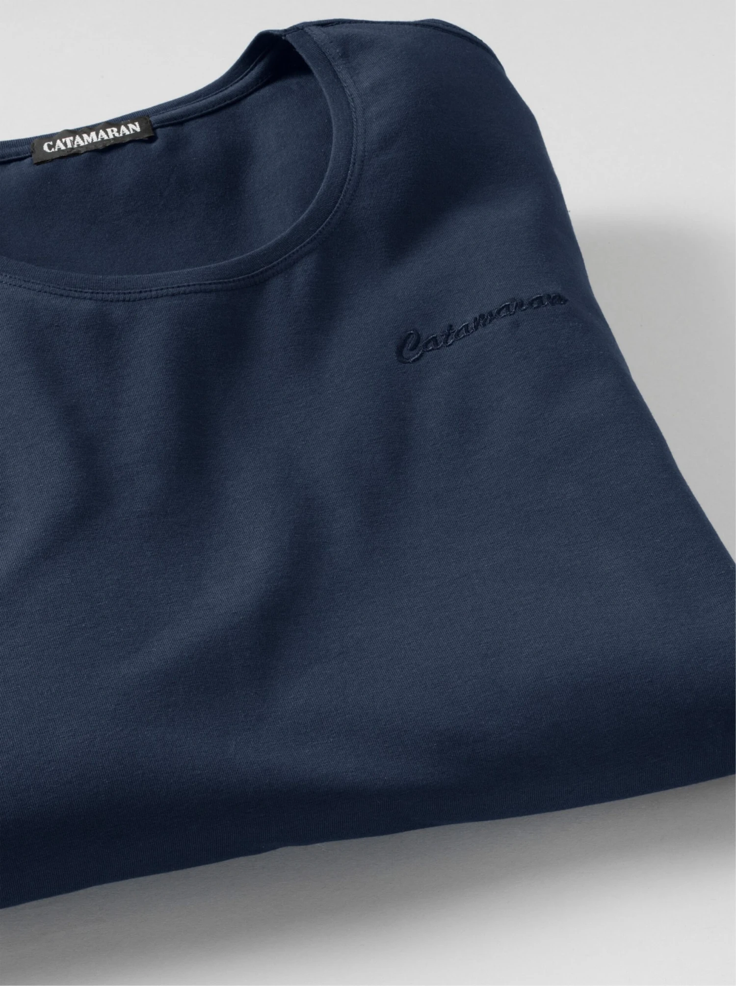 Sportshirt - Marine + Hellblau – Bild 2