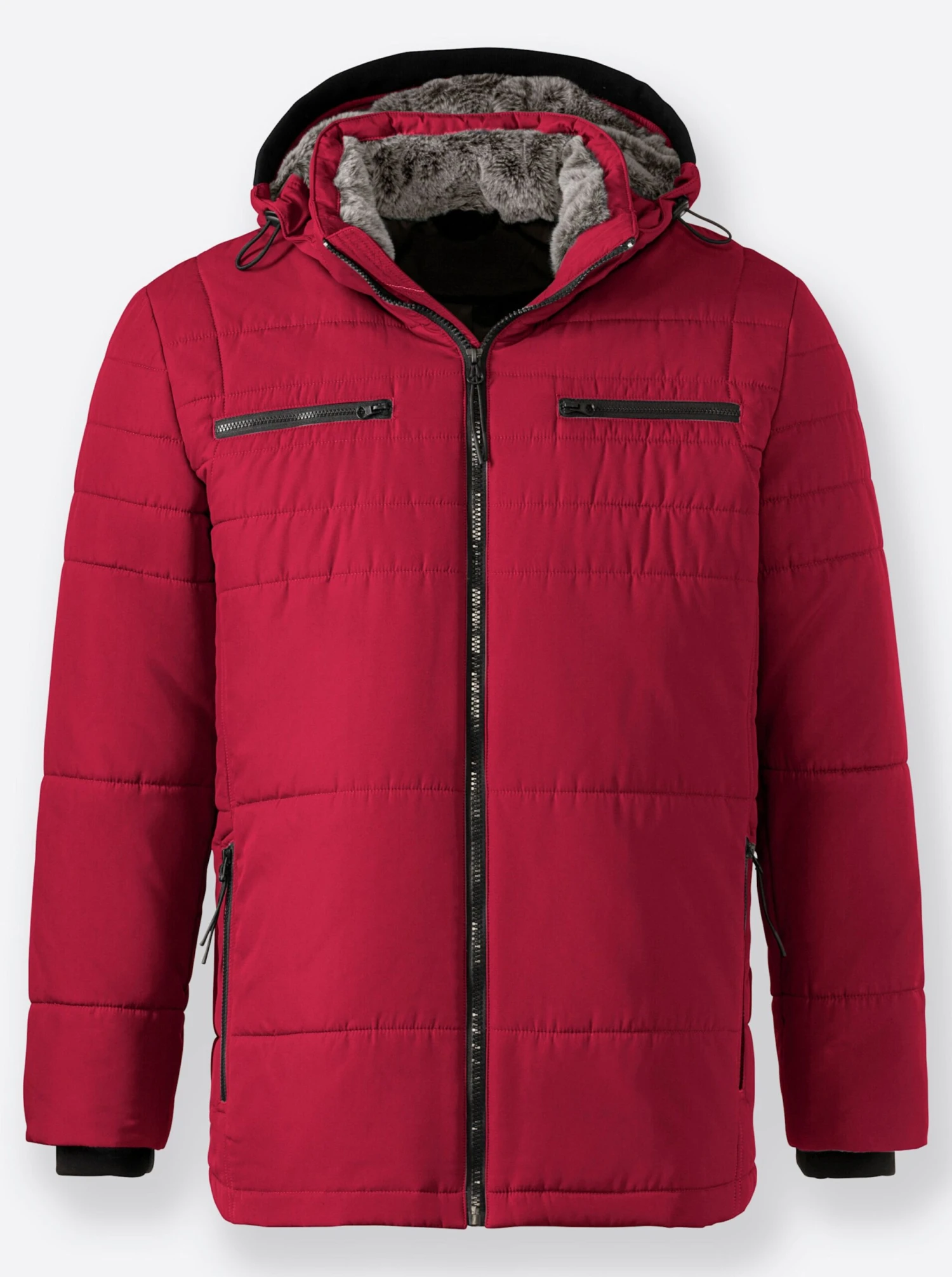 Steppjacke - Kirsche – Bild 3