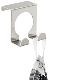 Doppelhaken 2er - Silberfarben