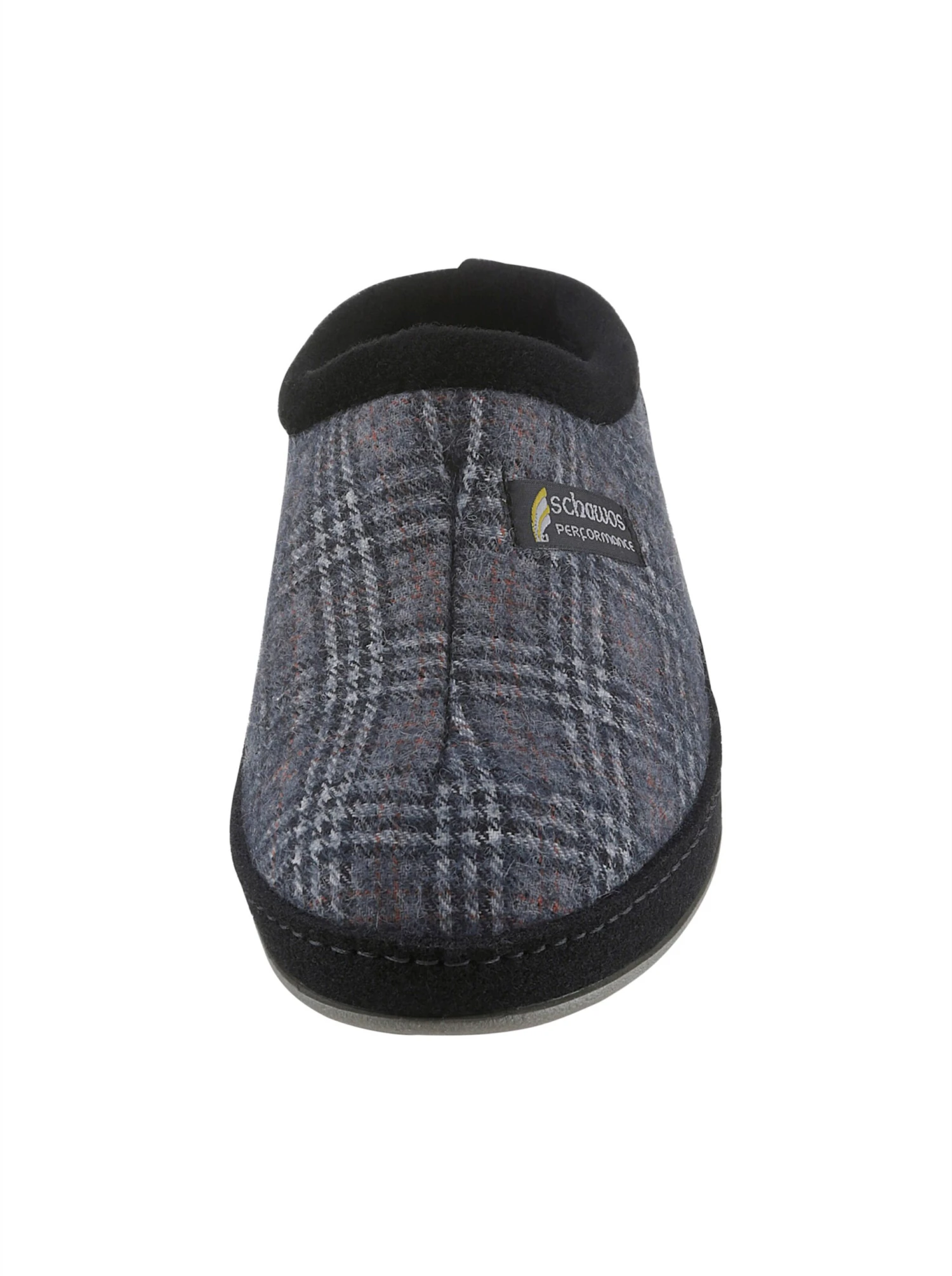 Pantoffel - Blau-grau-kariert – Bild 2