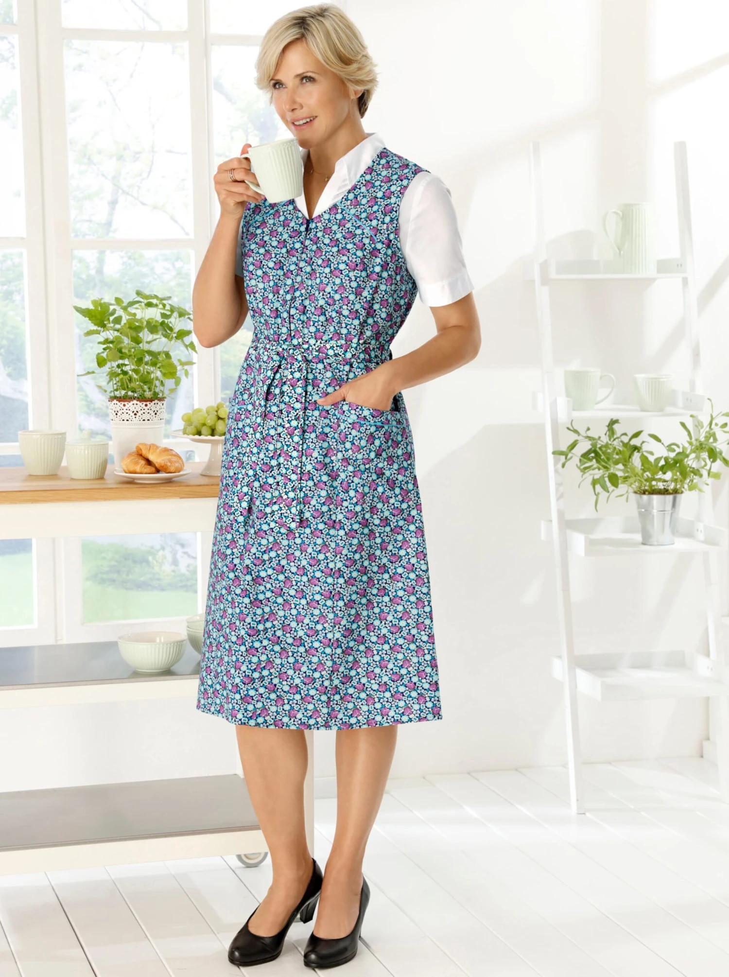 RV-Schürze - Aquamarine-orchidee