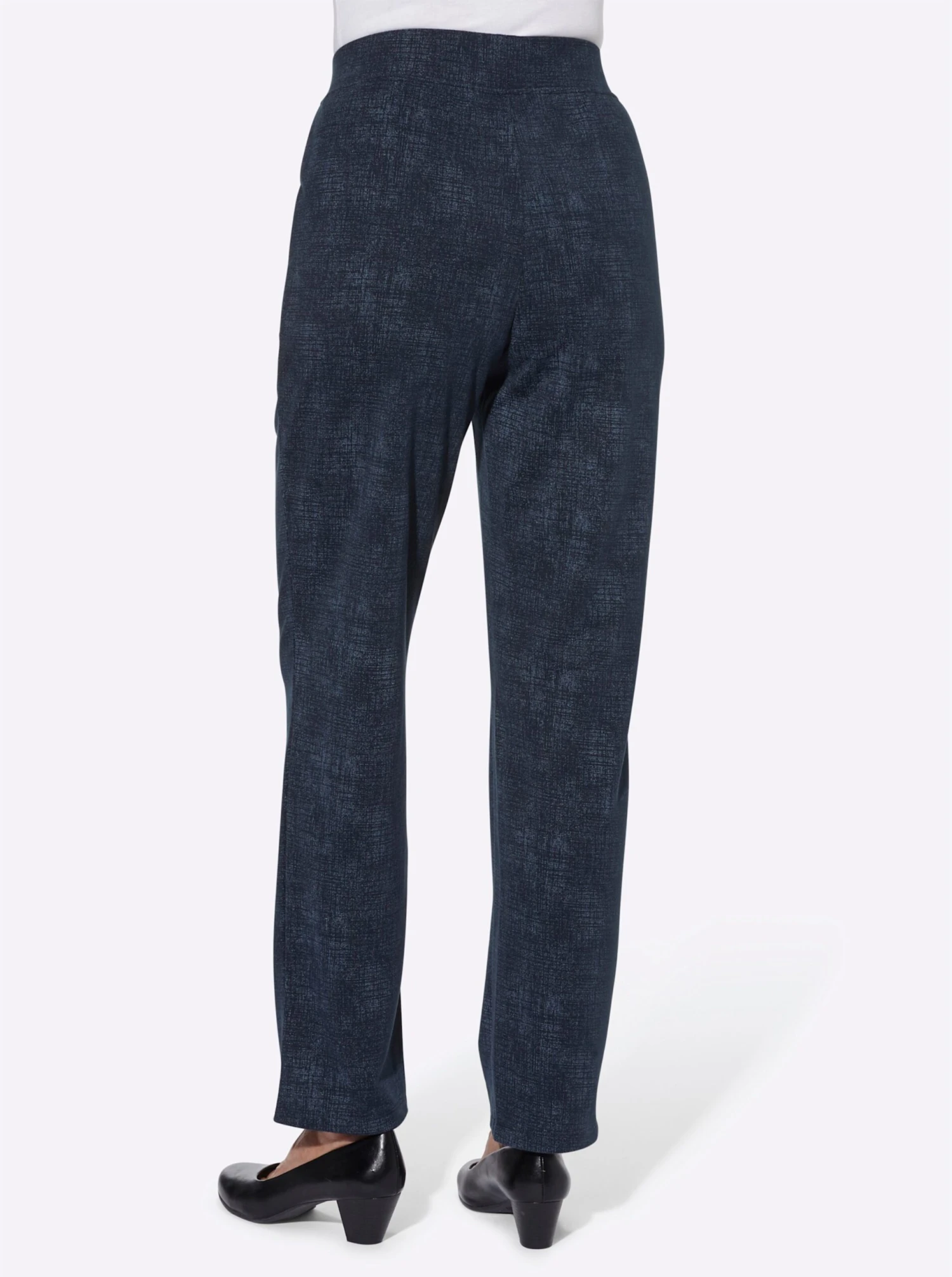 Jerseyhose - Taubenblau + Taubenblau-meliert – Bild 7