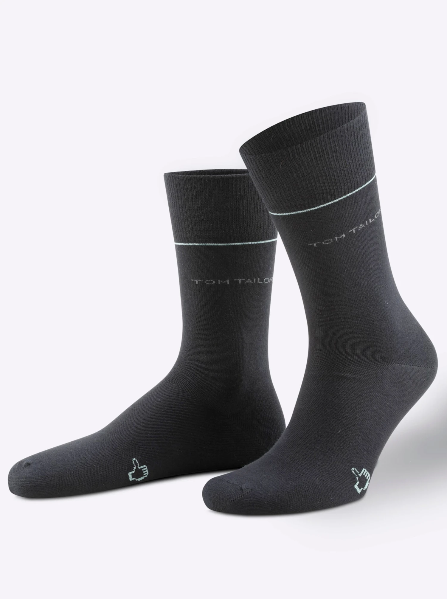 Tom Tailor Herren-Socken - Schwarz-sortiert – Bild 3