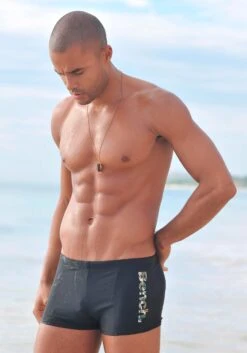 Bench Boxer-Badehose - Schwarz