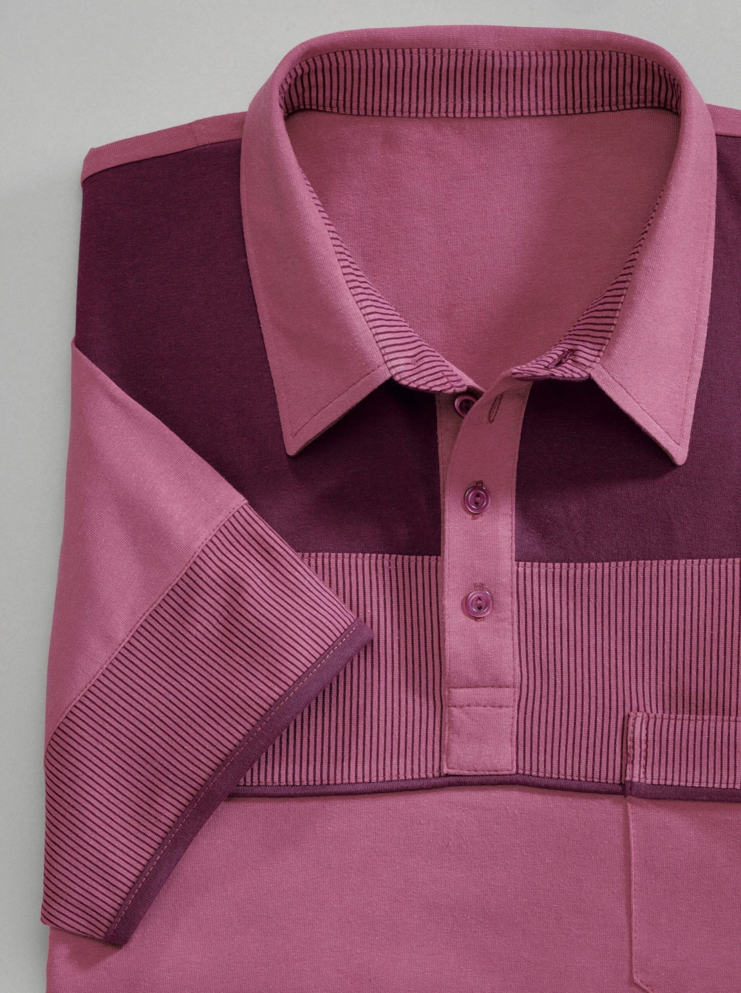 Poloshirt - Rosenholz