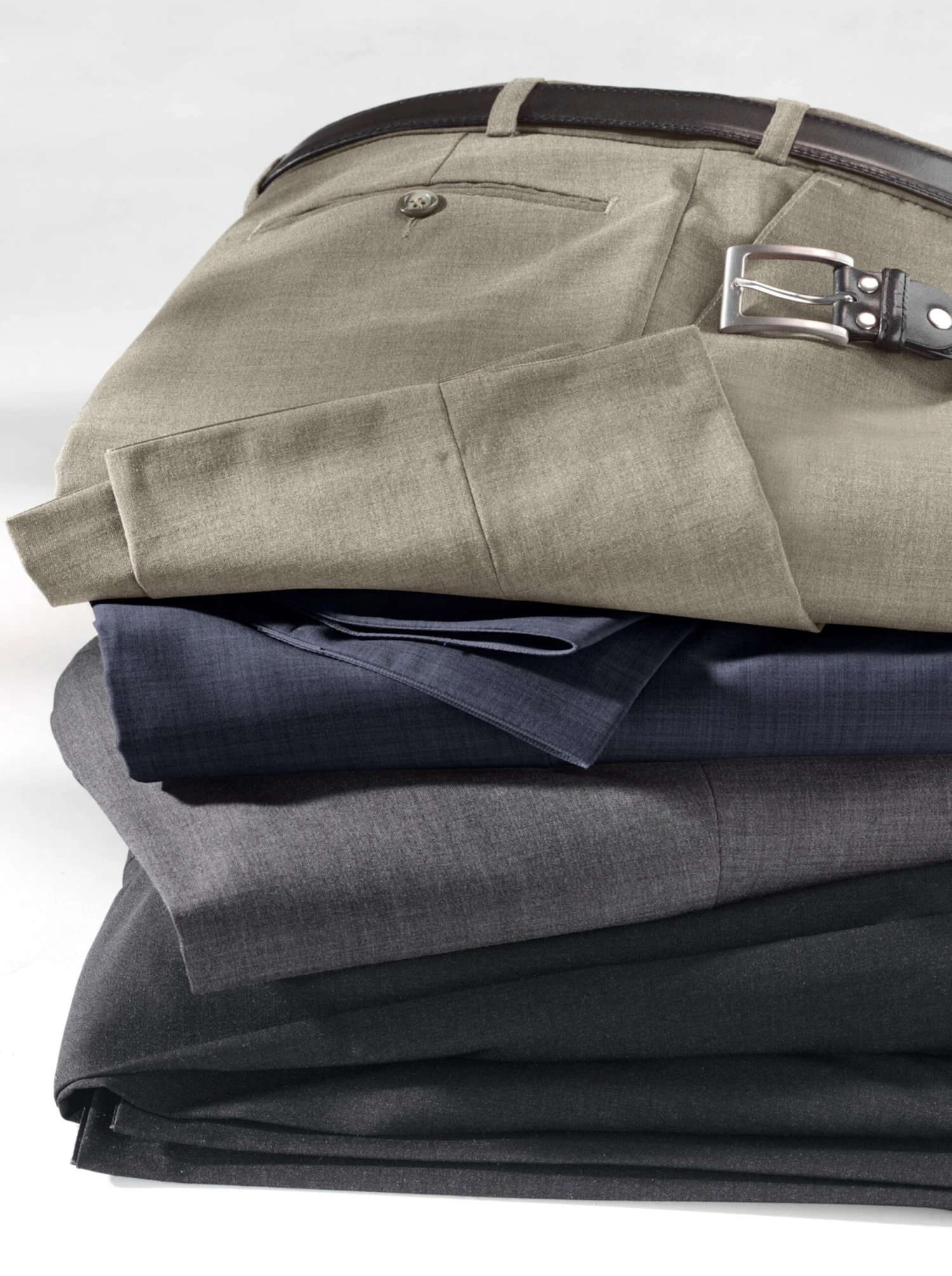 Autofahrerhose - Beige-meliert