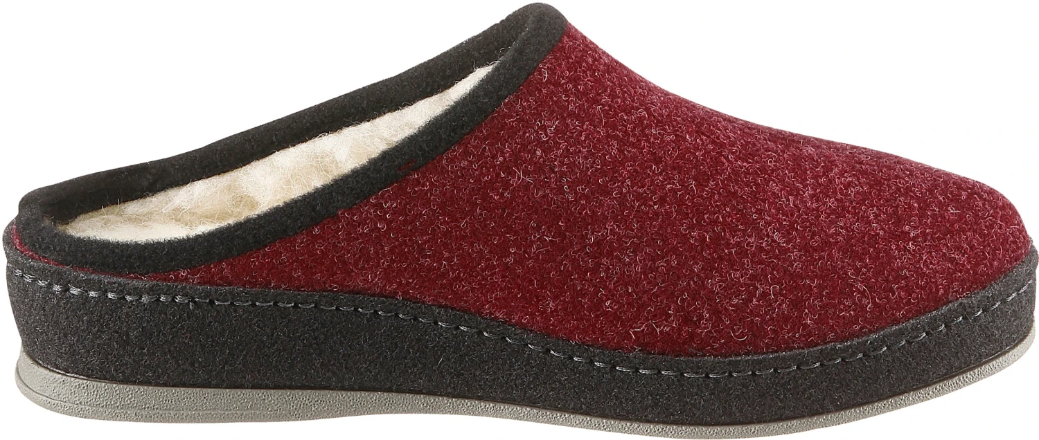 Pantoffel Gefüttert - Bordeaux – Bild 3