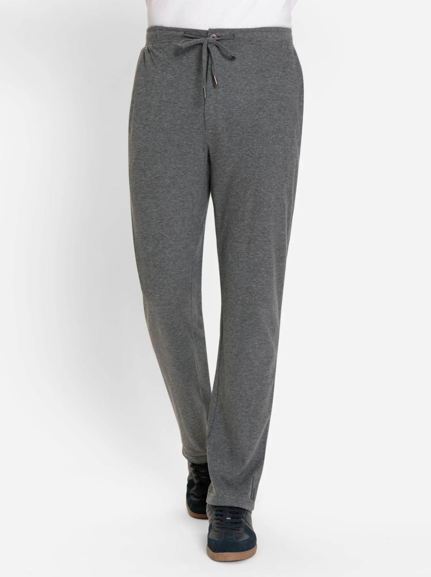 Freizeithose - Grau-meliert