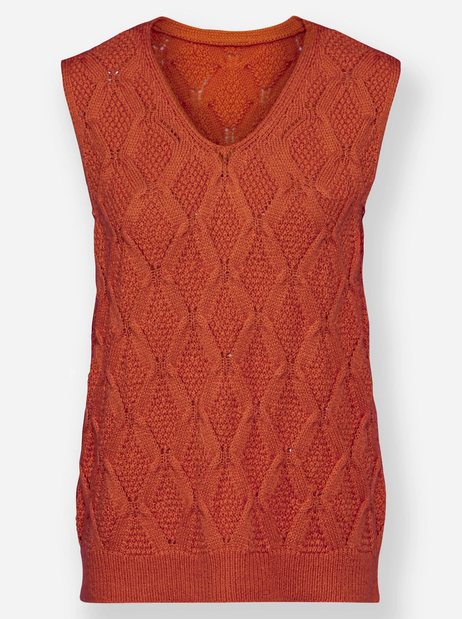 Pullunder - Rostrot – Bild 3