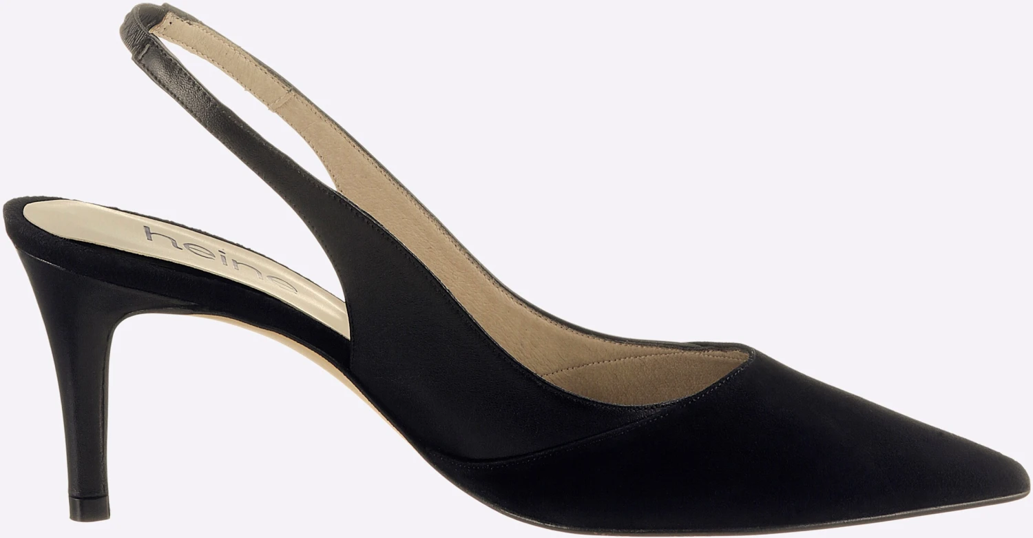 Heine Slingpumps - Schwarz – Bild 3
