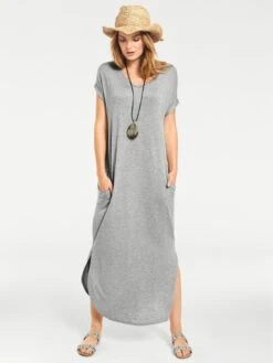 Heine Shirtkleid - Grau-melange