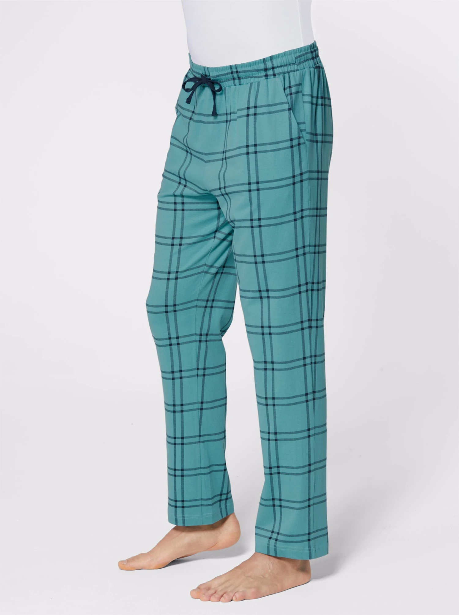 Hose Lang - Ozean-kariert – Bild 4