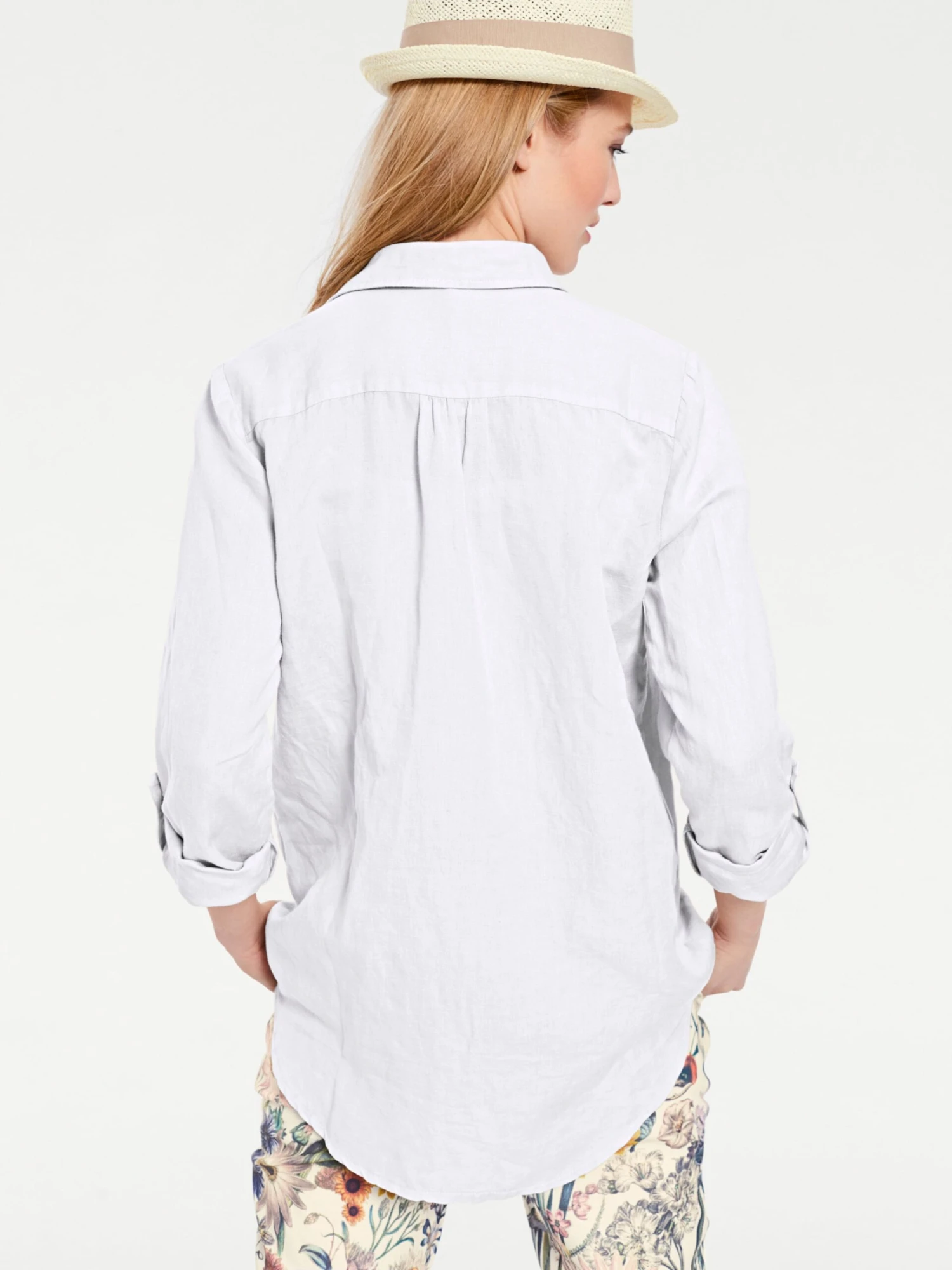 Heine Longbluse - Weiß – Bild 2