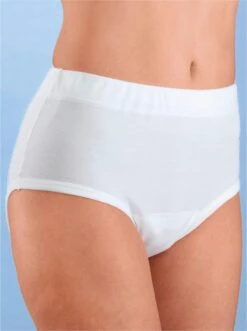 Inkontinenz-Slip - Weiß