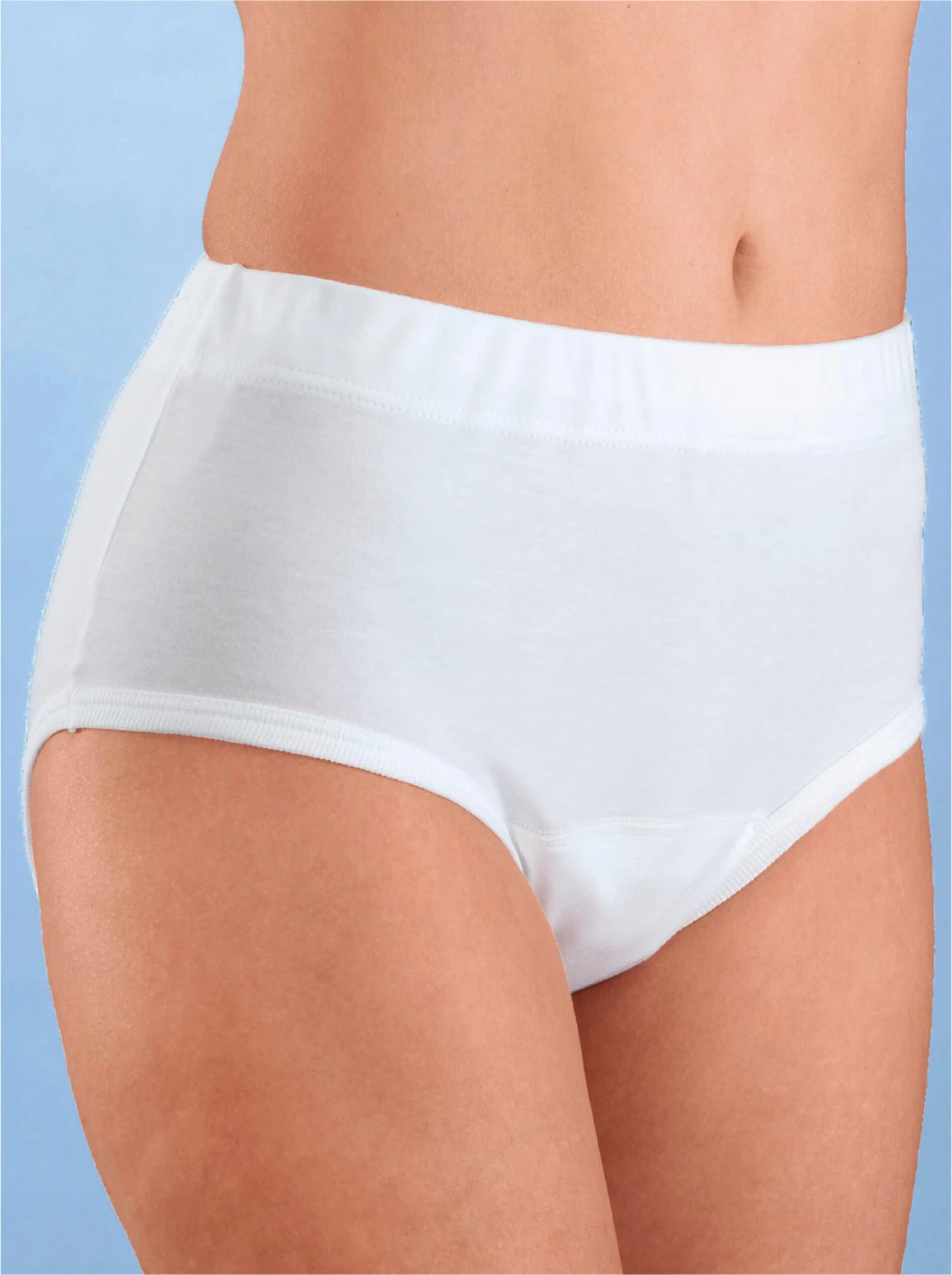 Inkontinenz-Slip - Weiß