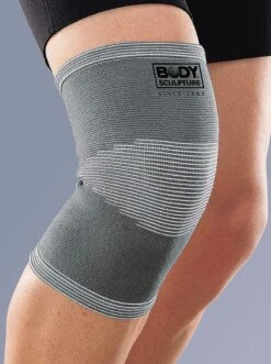 Elastische Kniebandage - Grau