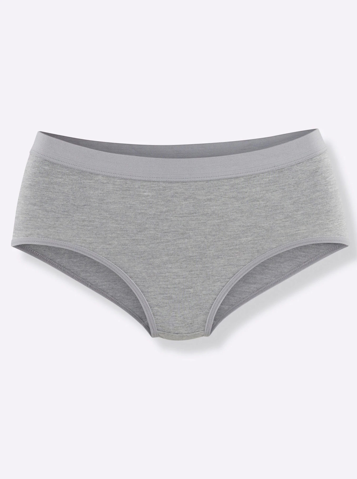 Hüftslip - 2x Uni + 2x Geringelt – Bild 8