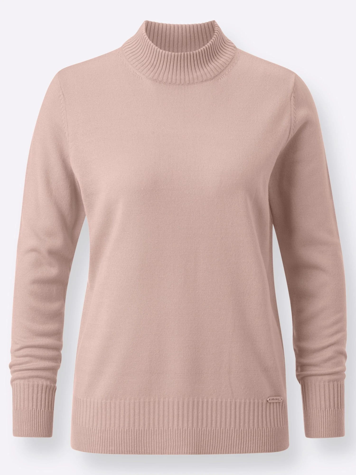 Langarm-Pullover - Rosé-meliert – Bild 3