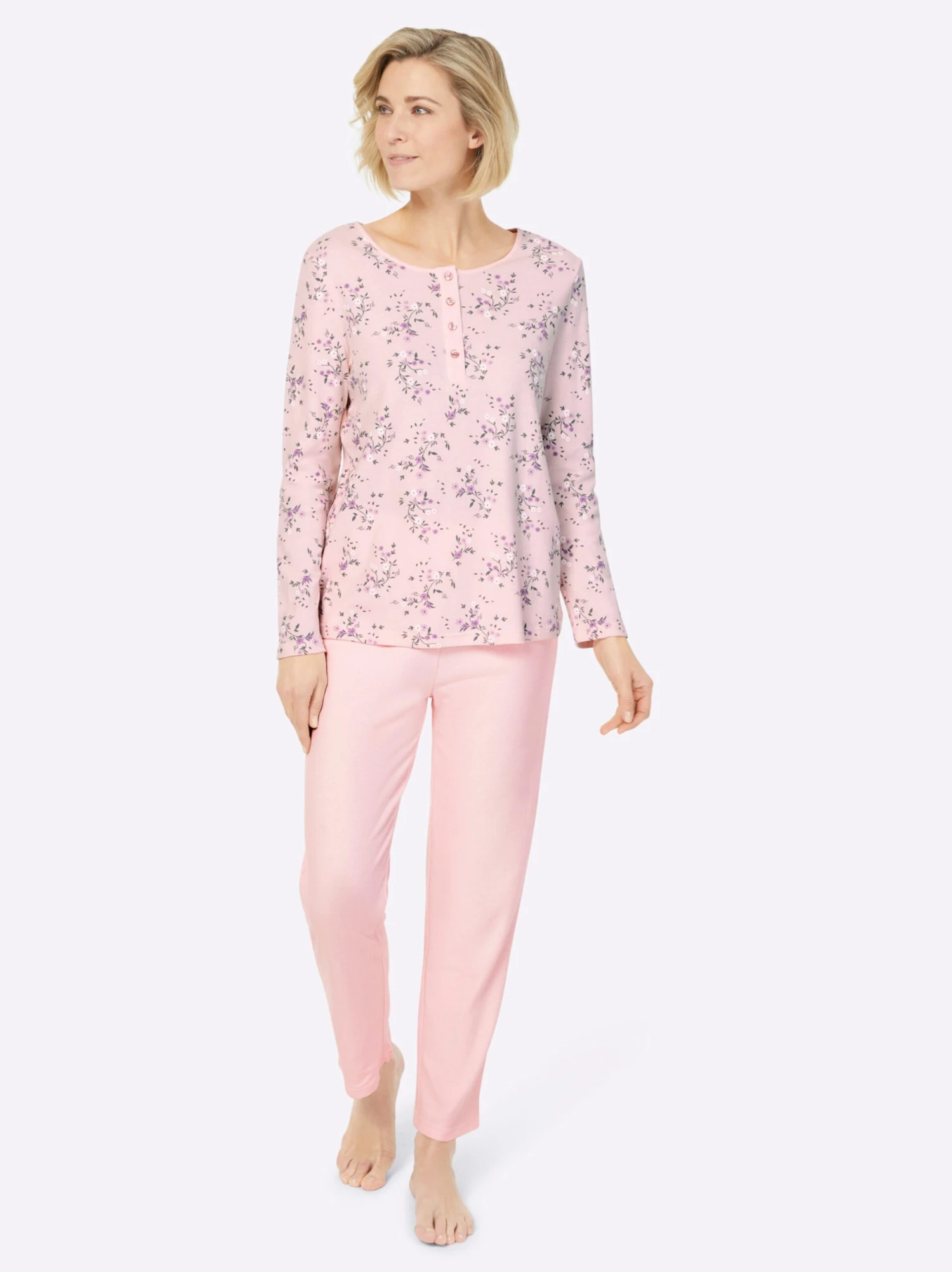 Schlafanzug - Hellrosé – Bild 2