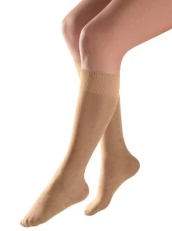 Kompressionskniestrümpfe - Beige