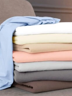 Spannbetttuch - Hellgrau