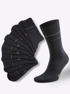 Tom Tailor Herren-Socken - Schwarz-sortiert