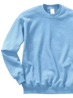 FRUIT OF THE LOOM Sweatshirt - Hellblau
