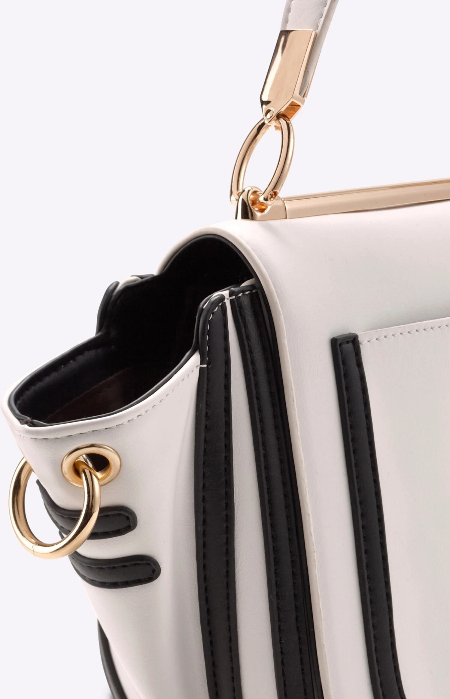 Heine Tasche - Weiß-schwarz – Bild 3