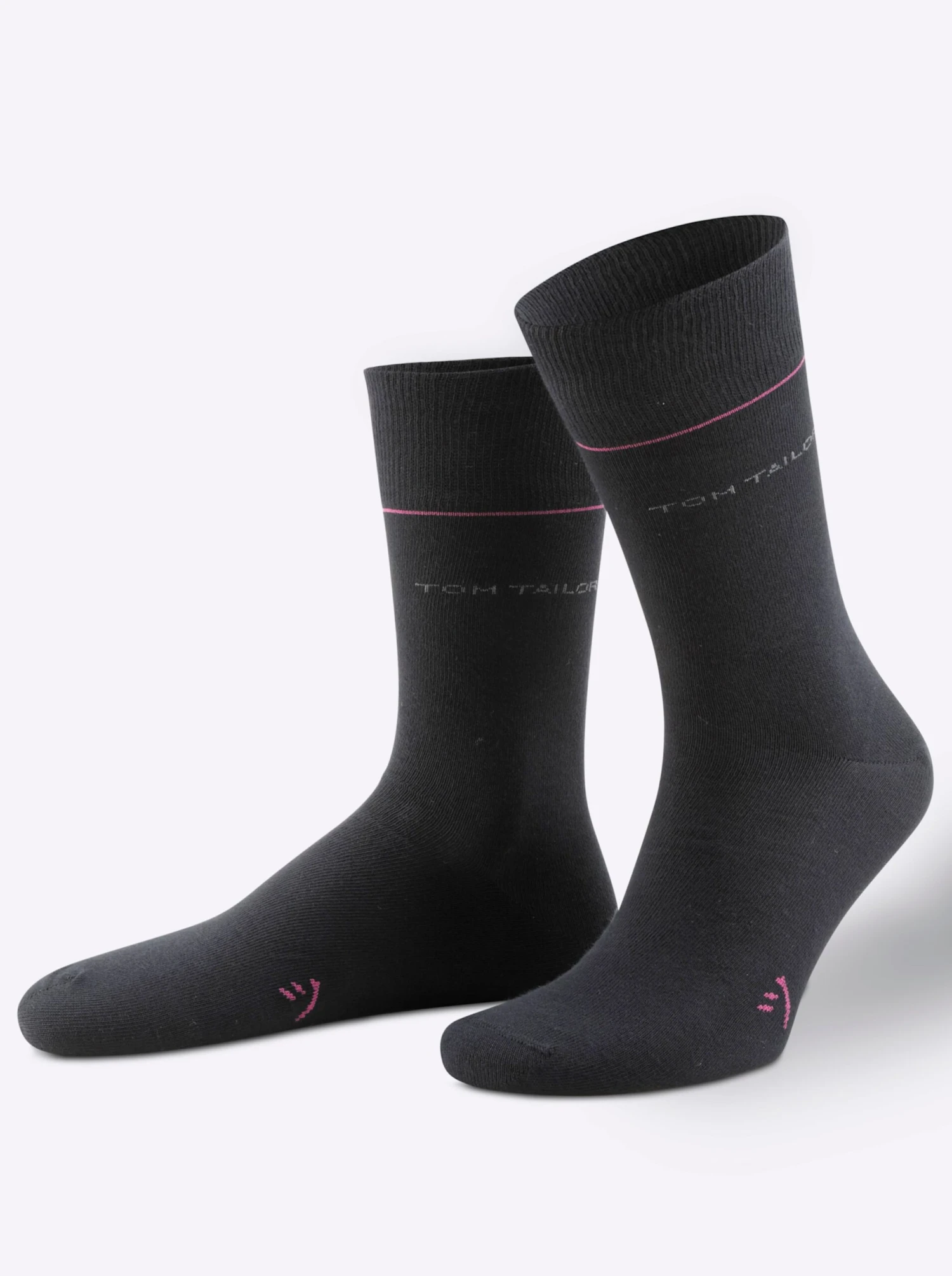 Tom Tailor Herren-Socken - Schwarz-sortiert – Bild 2