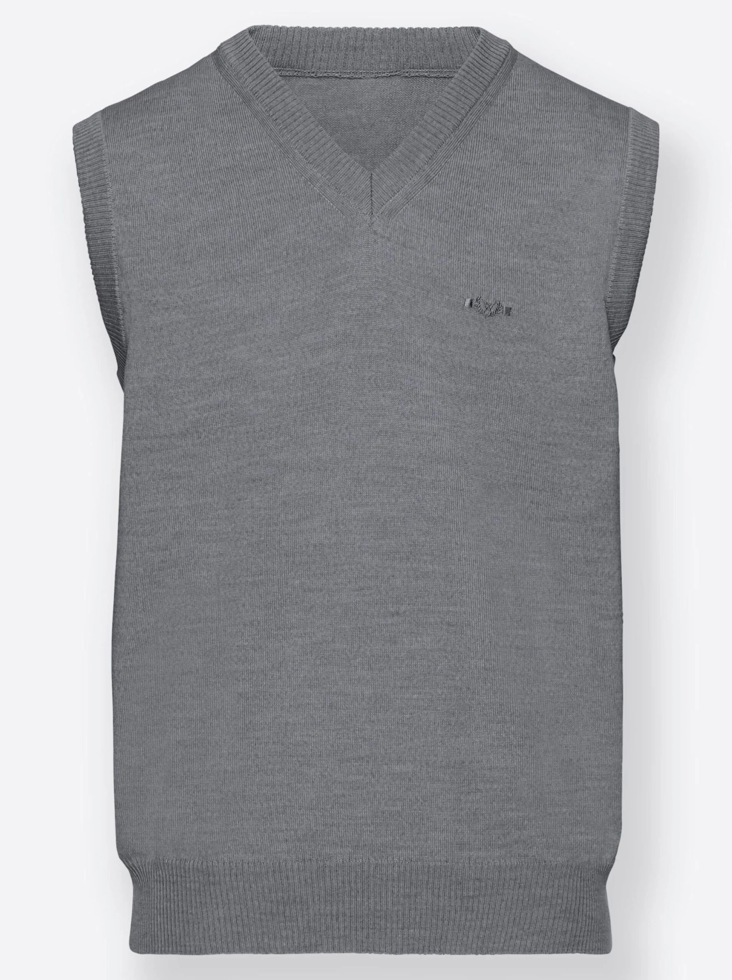 Pullunder - Grau-meliert – Bild 3