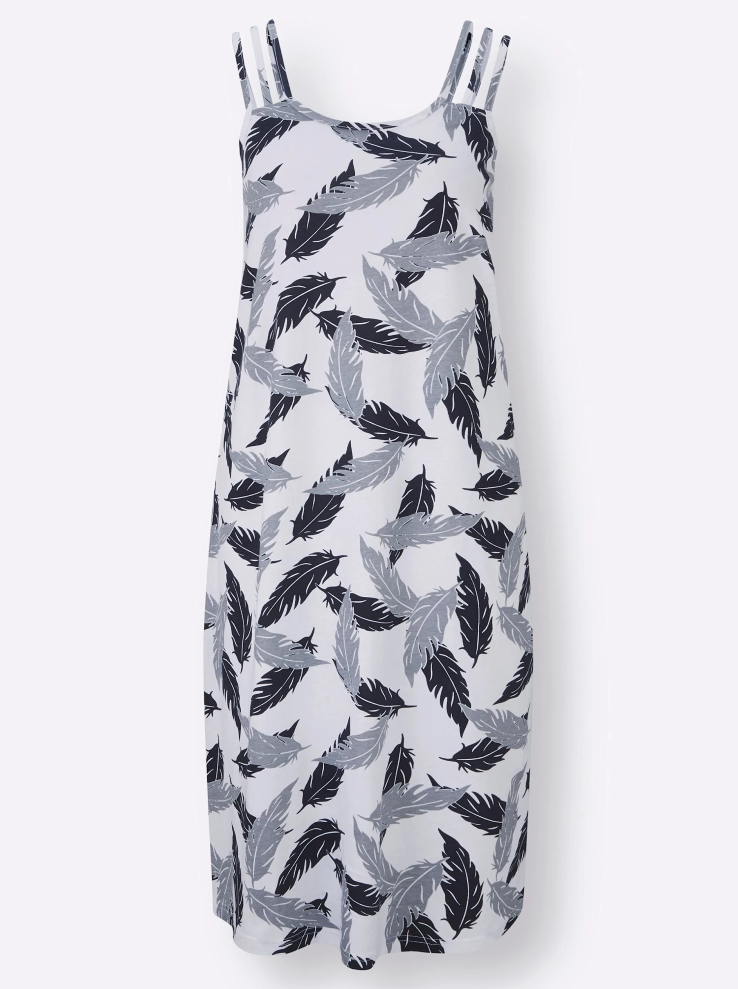 Sommerkleid - Weiß-bedruckt – Bild 3