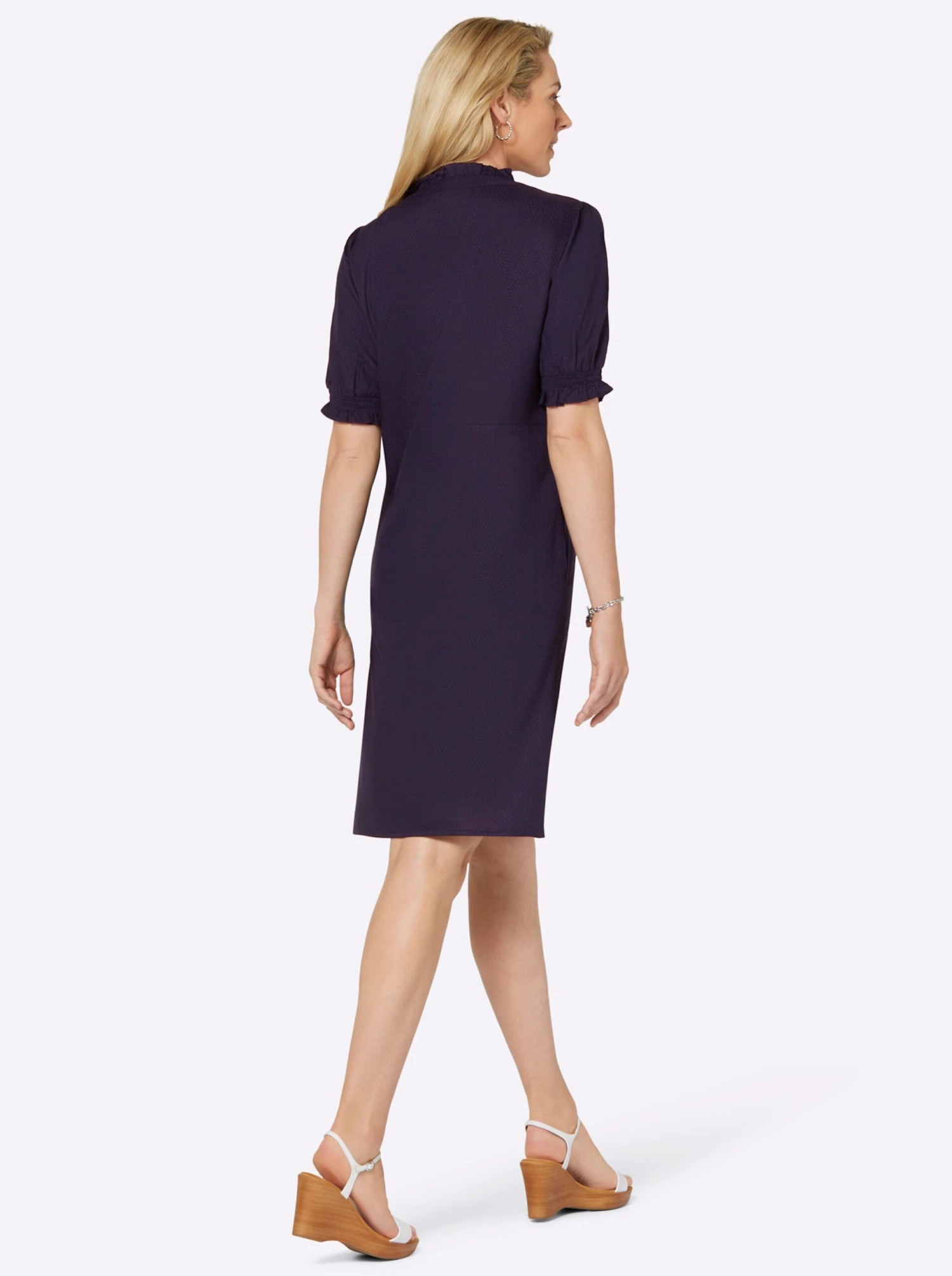 Kleid - Marine – Bild 3