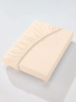 Spannbetttuch - Beige