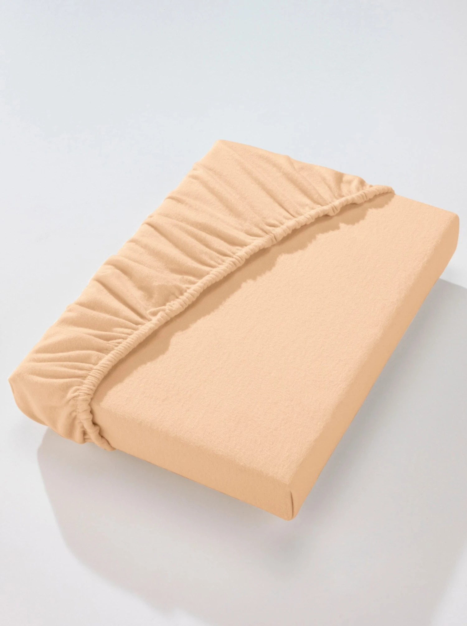 Betttuch - Beige – Bild 2