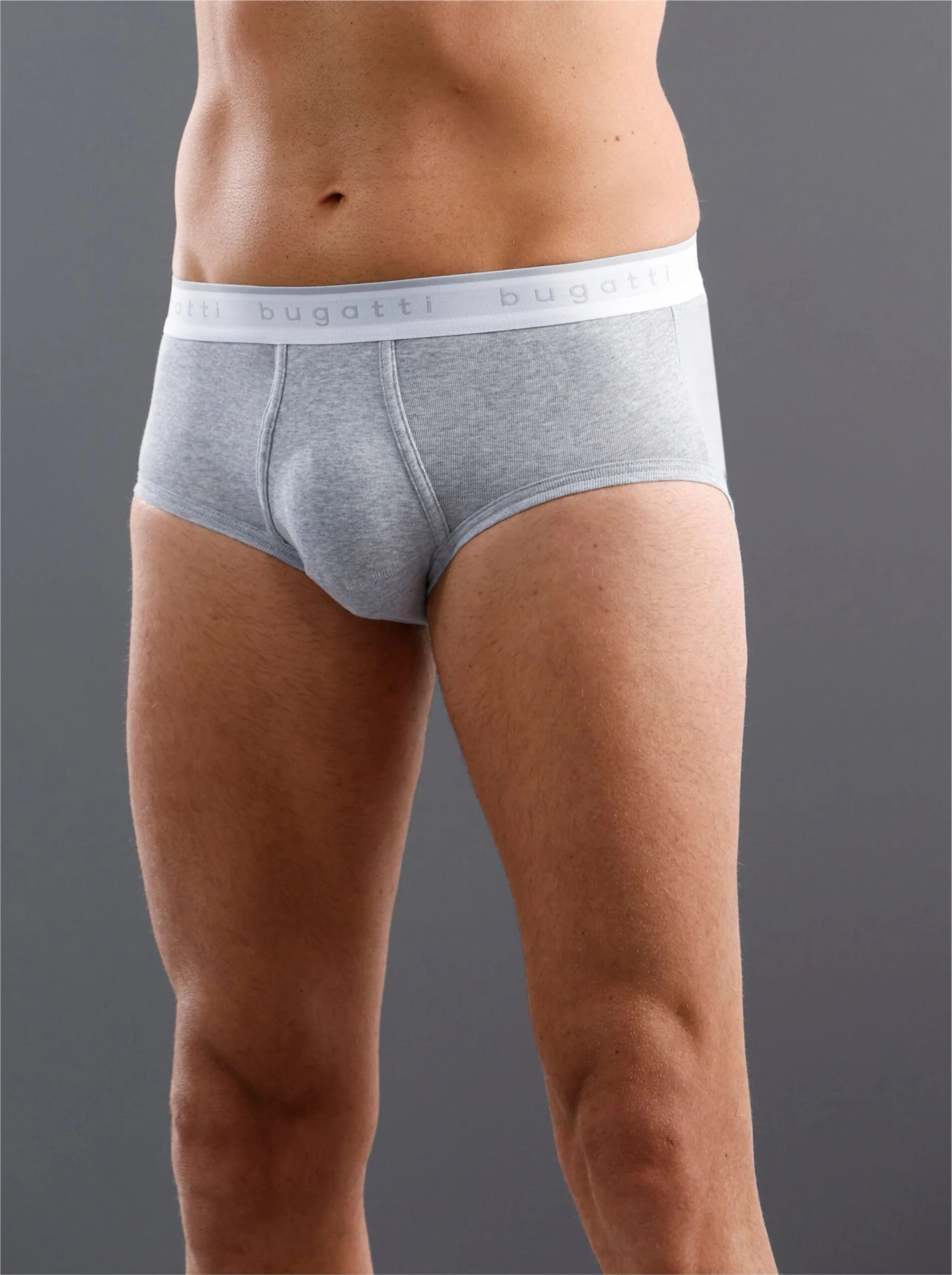 Bugatti Slip - Grau-meliert