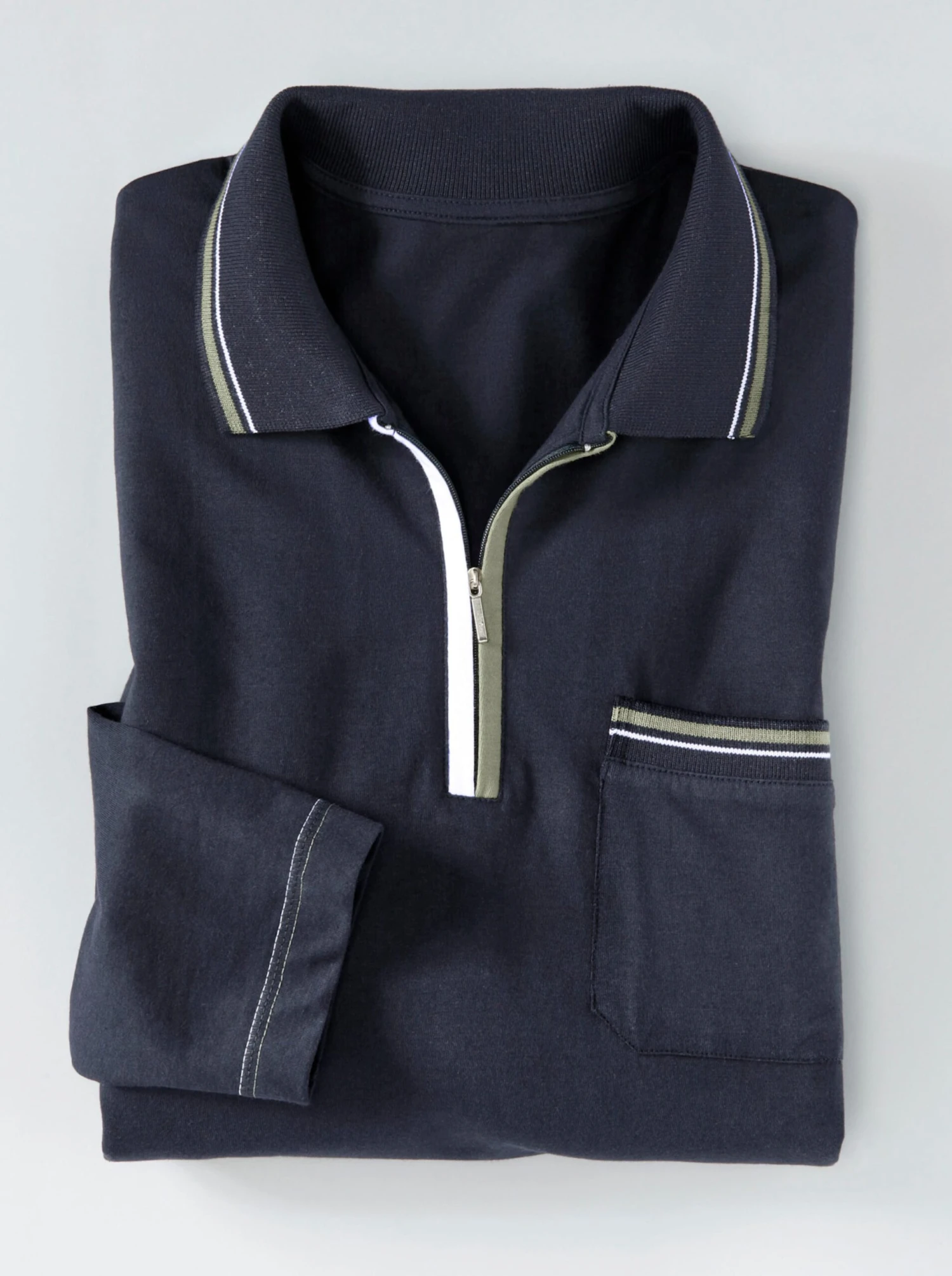 Poloshirt - Marine – Bild 4