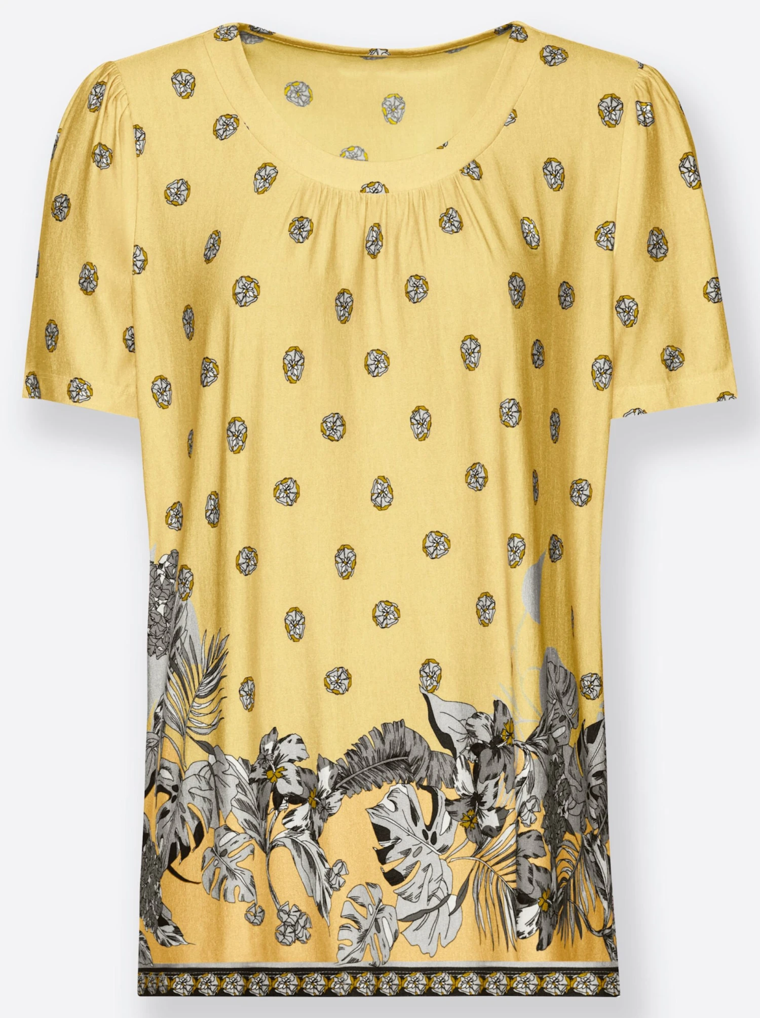 Tunikashirt - Zitrone-bedruckt – Bild 3