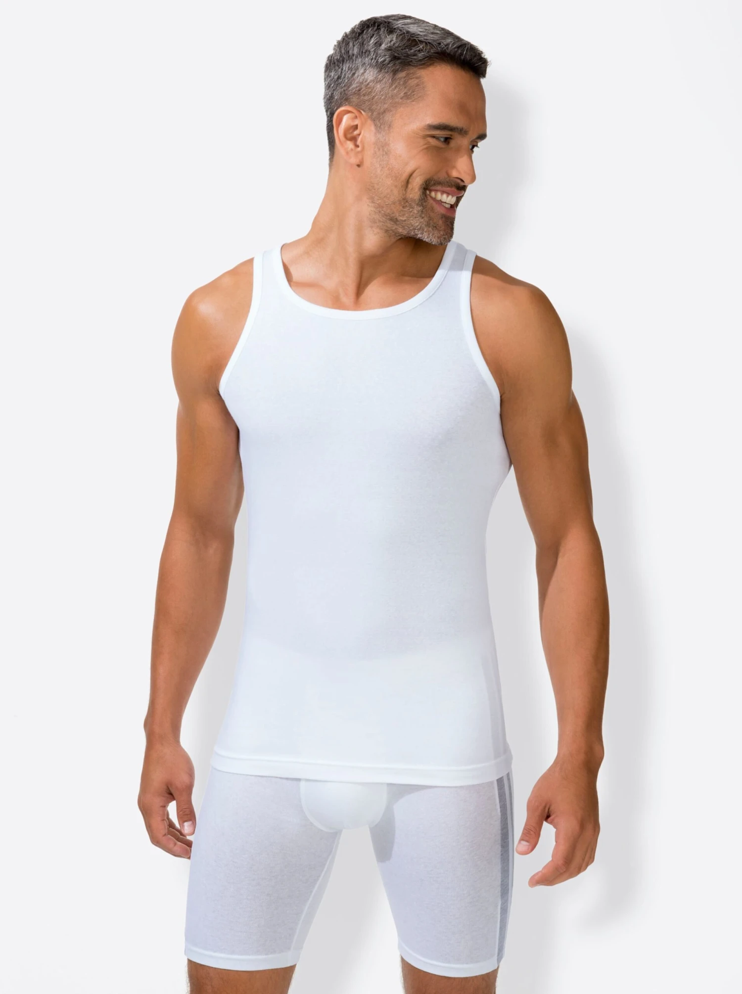 Unterhemd - Weiß – Bild 2