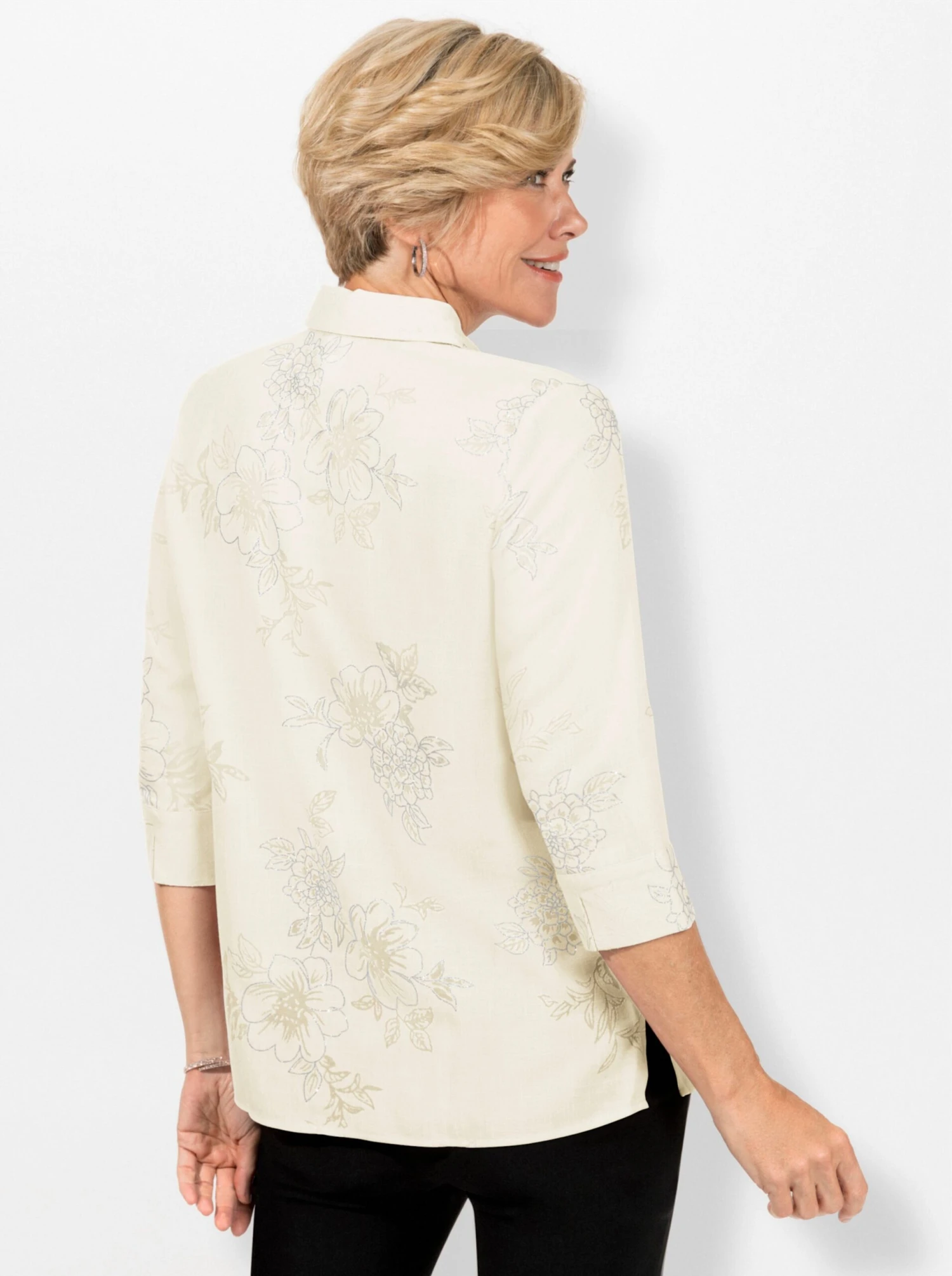 Bluse - Ecru – Bild 3