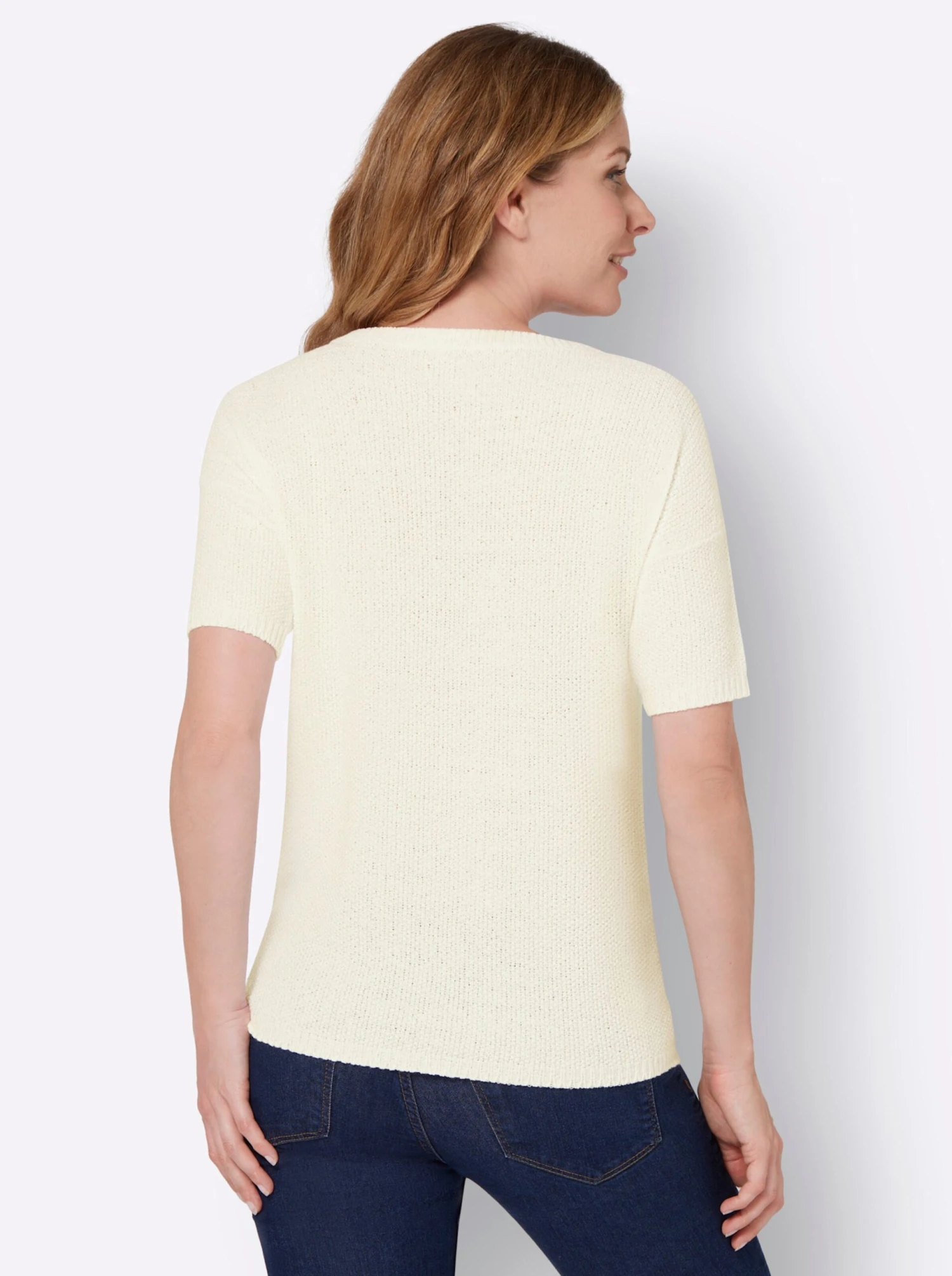 Pullover - Ecru – Bild 3