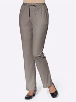Jerseyhose - Taupe