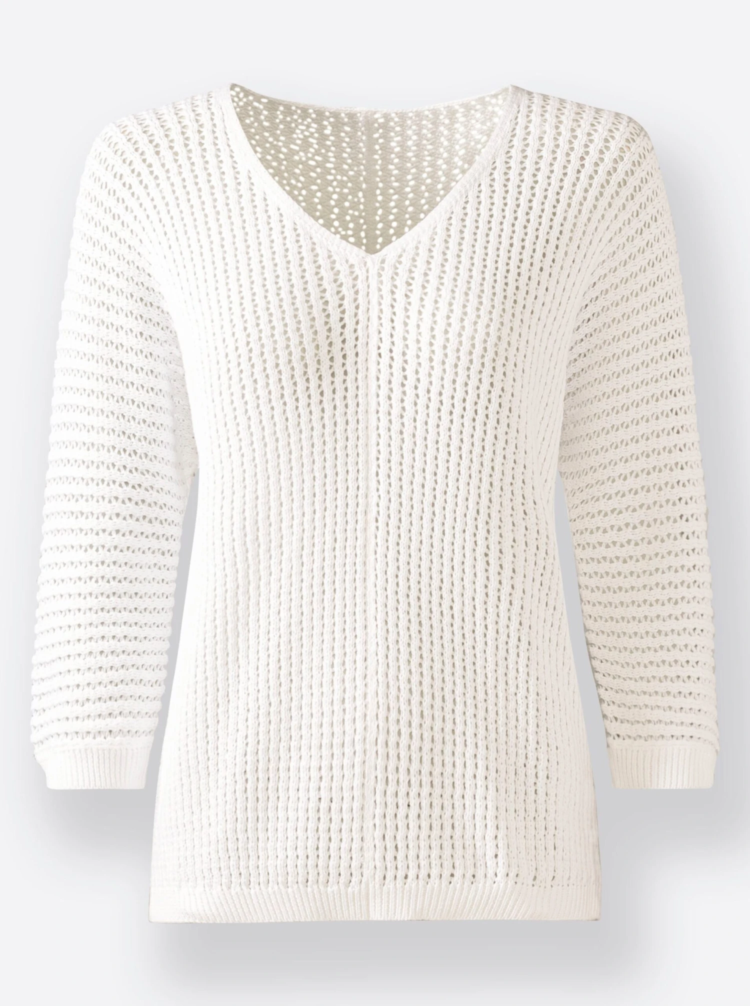 Pullover - Weiß – Bild 4